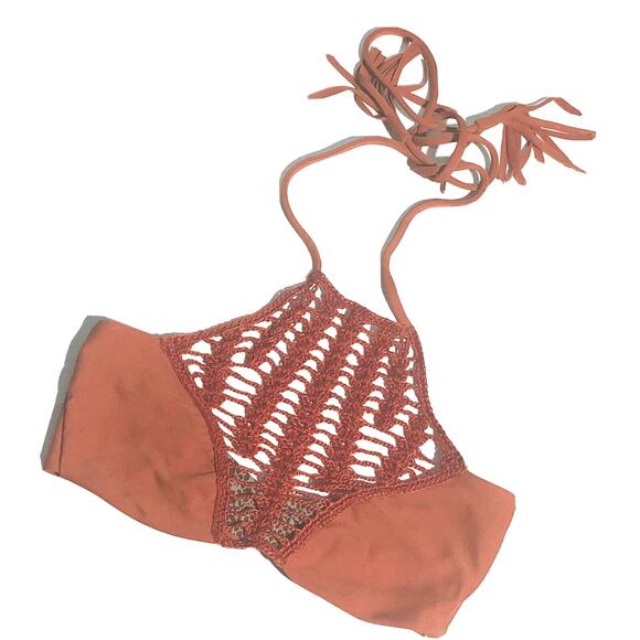 $220 Acacia Swim tankini Bikini Swimwear Panama 2pc Set Cheeky Sz Top P Bottom M - Picture 3 of 11